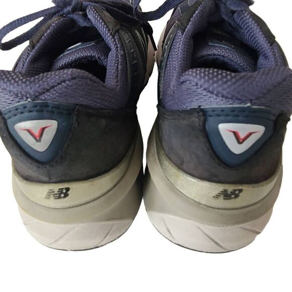 New Balance Womens W990NVS Blue Suede Running Shoe Made in USA Size 10 - Picture 6 of 12